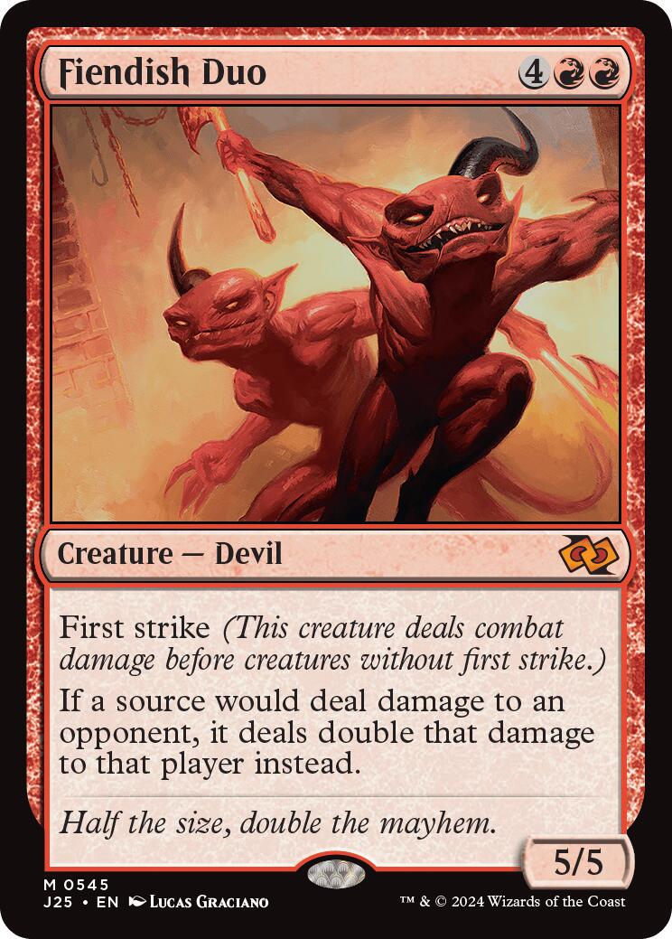 Fiendish Duo #545