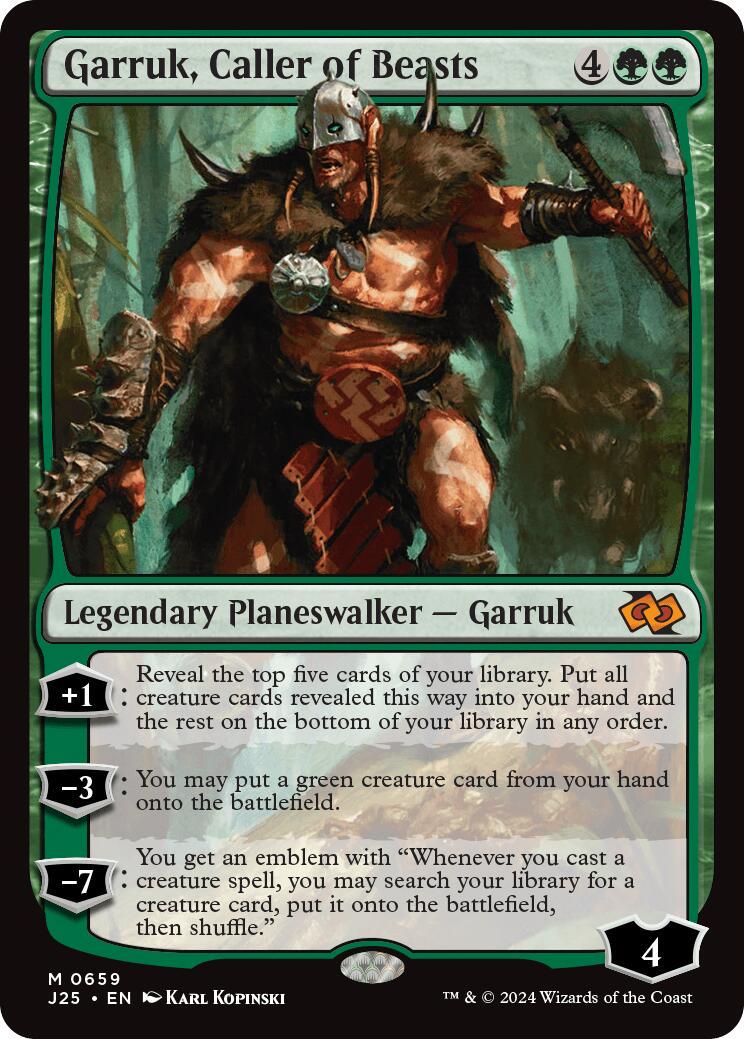 Garruk, Caller of Beasts #659