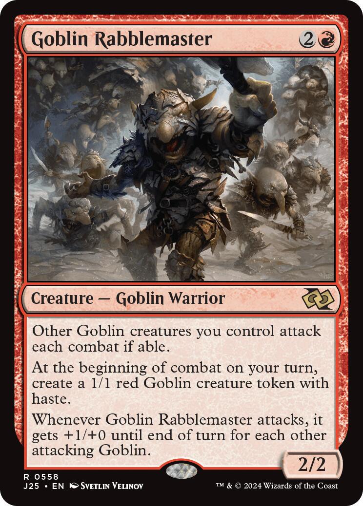 Goblin Rabblemaster #558