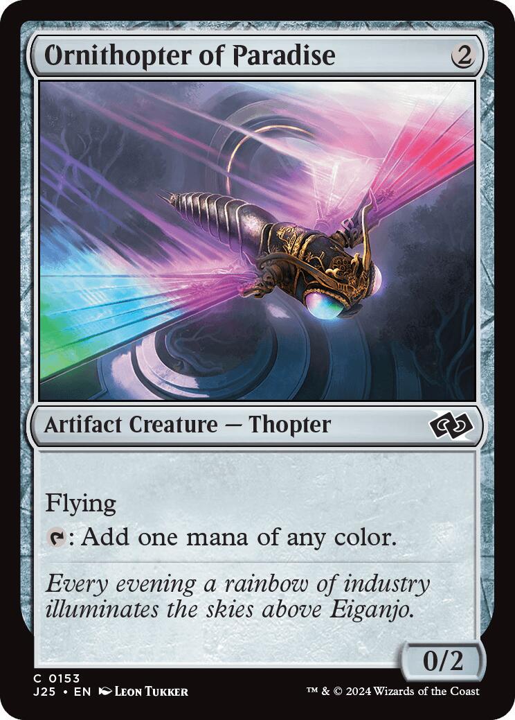 Ornithopter of Paradise #153
