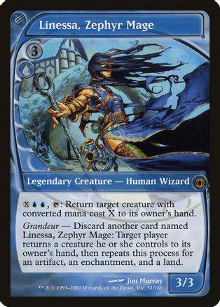 Linessa, Zephyr Mage [Foil]