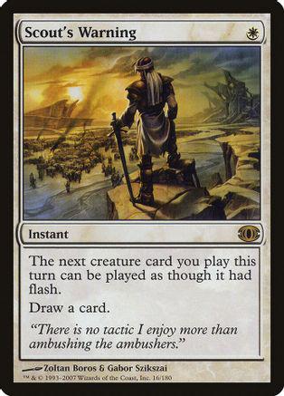 Scout's Warning [Foil]
