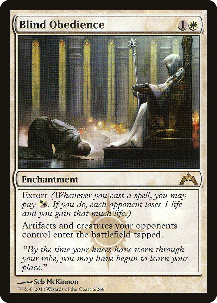 Blind Obedience [Foil]