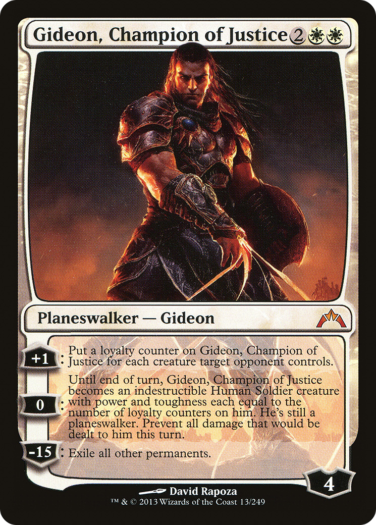 Gideon, Champion of Justice [Foil]