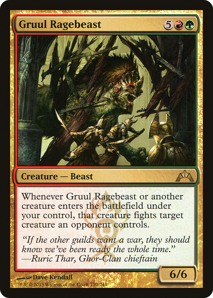 Gruul Ragebeast [Foil]