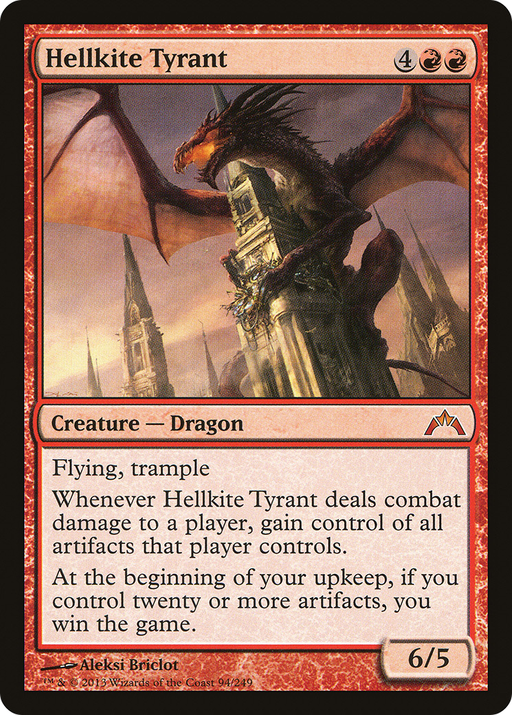 Hellkite Tyrant [Foil] #94