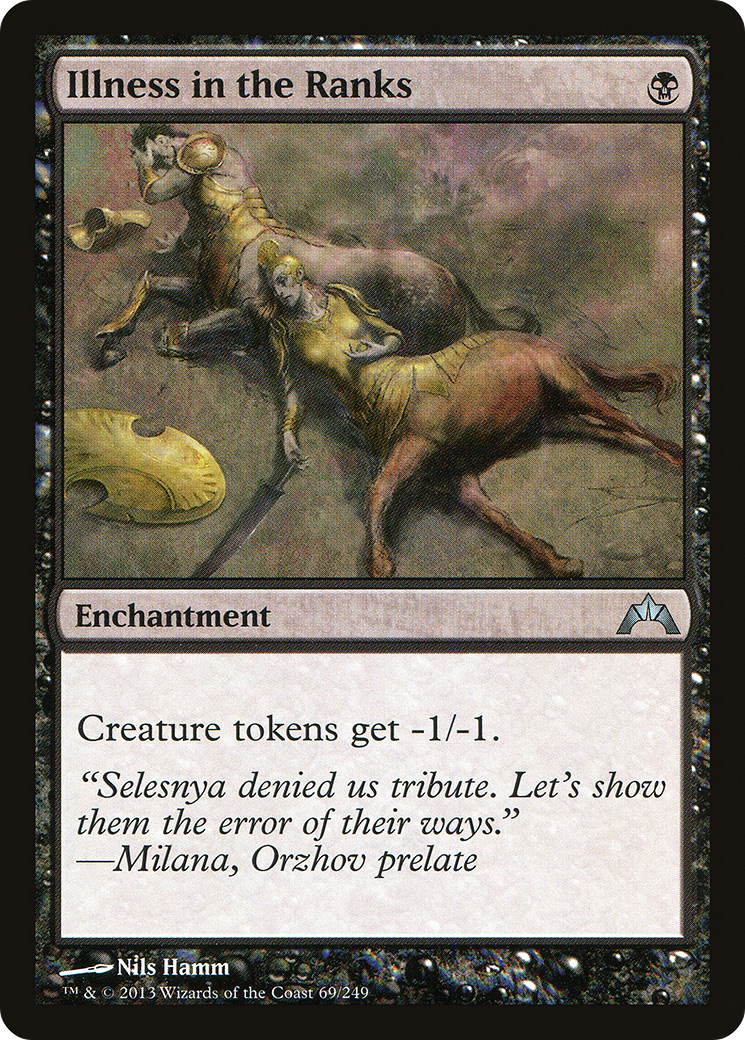 Illness in the Ranks [Foil]