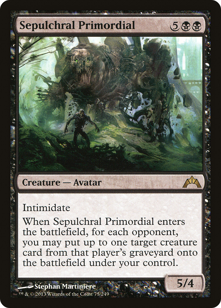 Sepulchral Primordial [Foil] #75