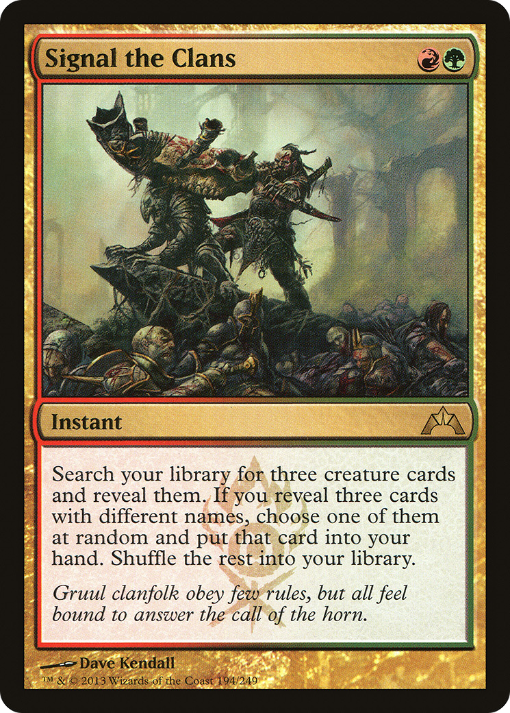 Signal the Clans [Foil]