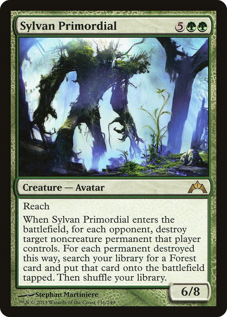 Sylvan Primordial [Foil] #136