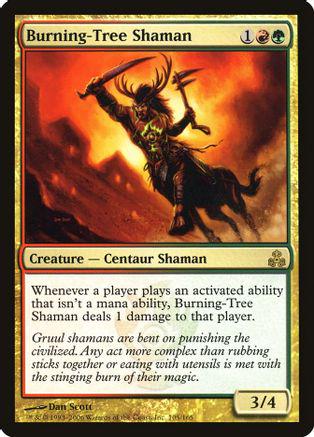 Burning-Tree Shaman [Foil]
