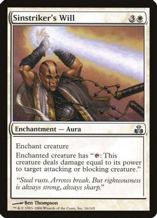 Sinstriker's Will [Foil]