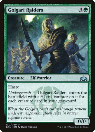 Golgari Raiders #130