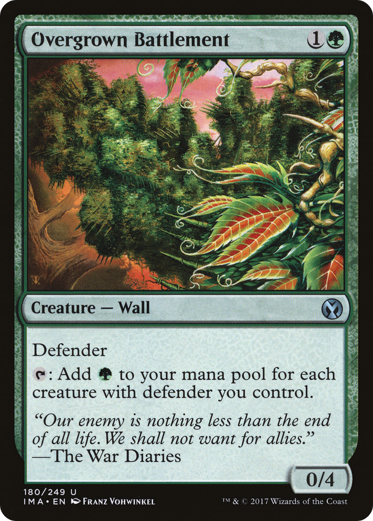 Overgrown Battlement [Foil]