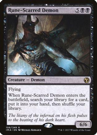 Rune-Scarred Demon [Foil]