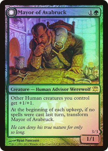 Mayor of Avabruck & Howlpack Alpha [Pre-Release]