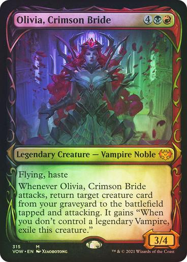 Olivia, Crimson Bride [Showcase Foil] #315