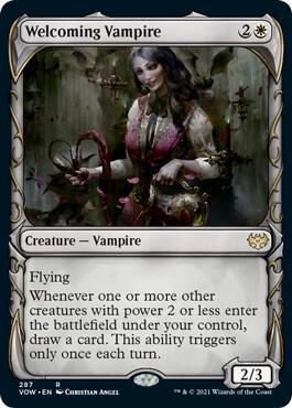 Welcoming Vampire [Showcase Foil] #287