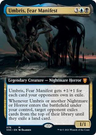 Umbris, Fear Manifest [Extended Art]