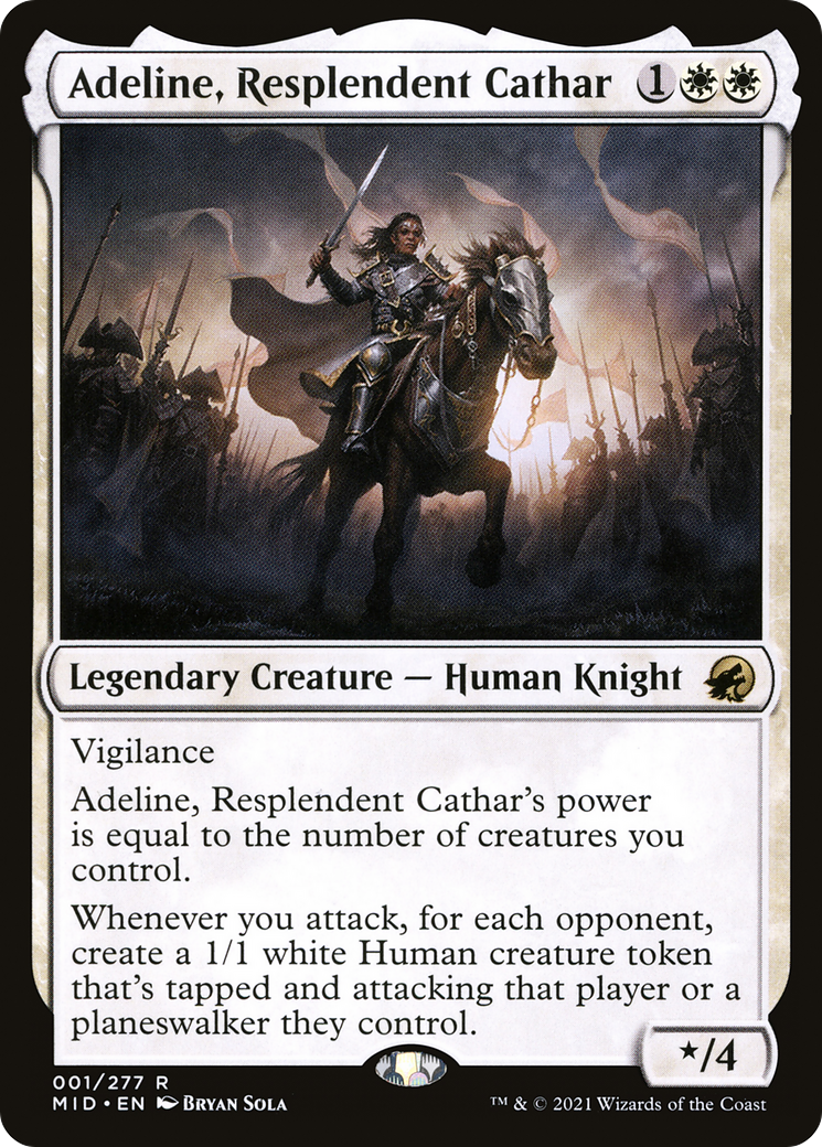 Adeline, Resplendent Cathar [Prerelease] #1