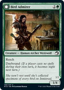 Bird Admirer & Wing Shredder [Foil] #169