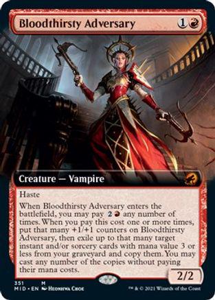 Bloodthirsty Adversary [Extended Art] #351