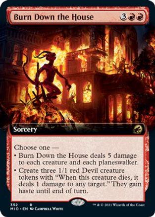 Burn Down the House [Extended Art] #352