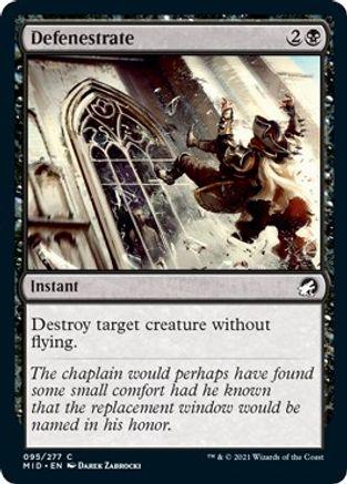 Defenestrate [Foil] #95