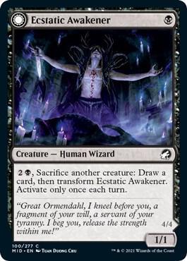 Ecstatic Awakener & Awoken Demon [Foil] #100