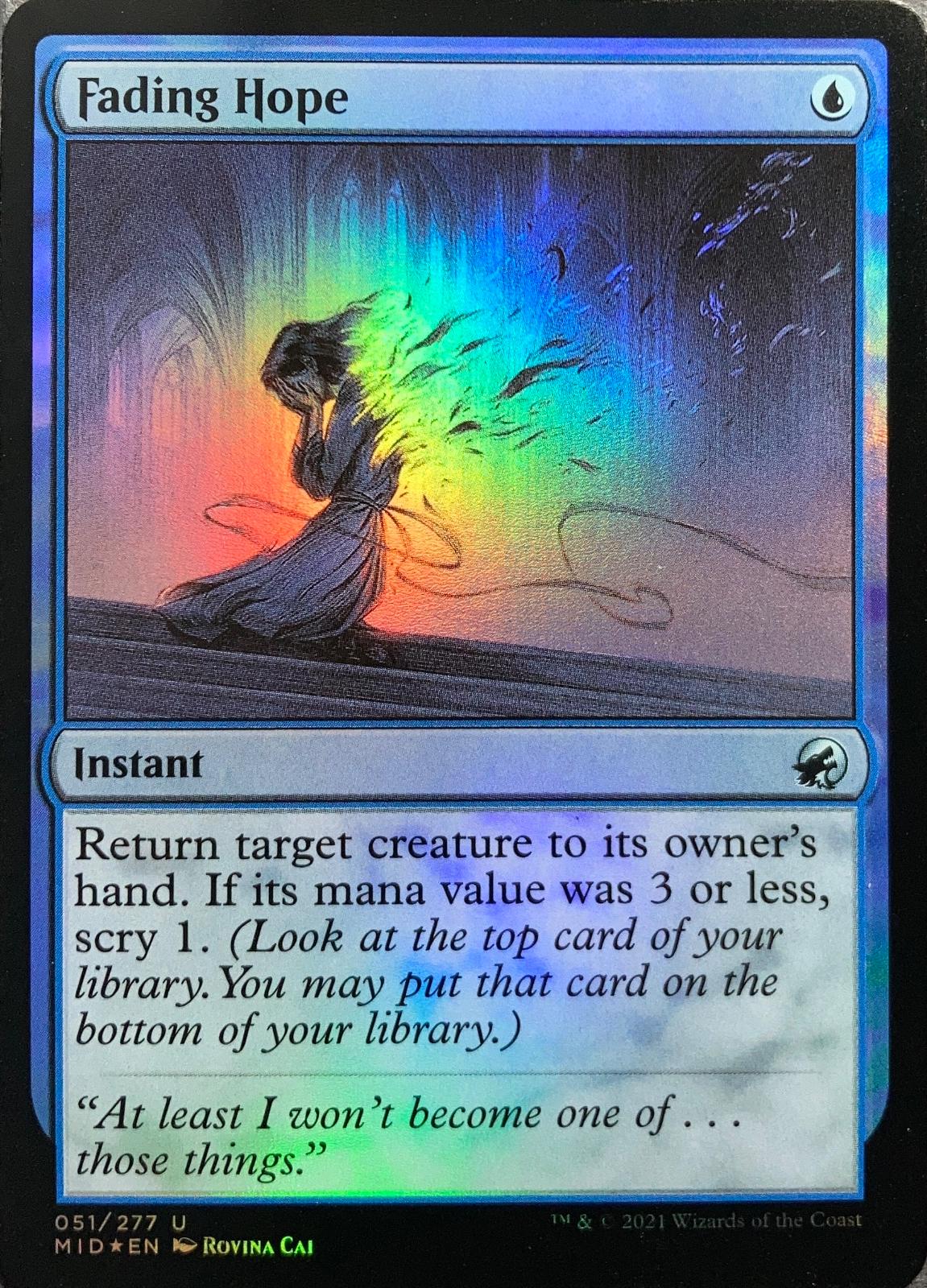 Fading Hope [Foil] #51