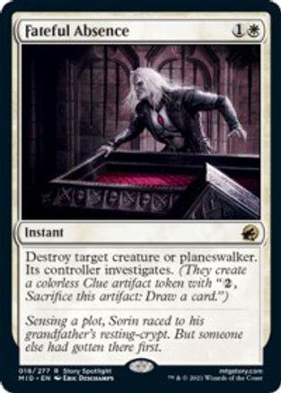 Fateful Absence [Foil] #18
