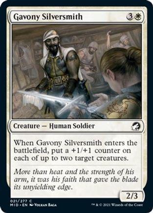 Gavony Silversmith [Foil] #21