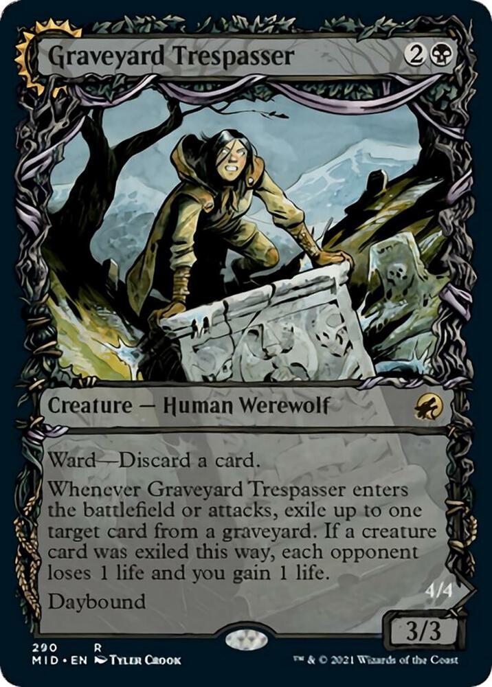 Graveyard Trespasser & Graveyard Glutton [Showcase] #290