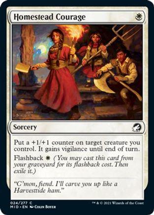 Homestead Courage [Foil] #24