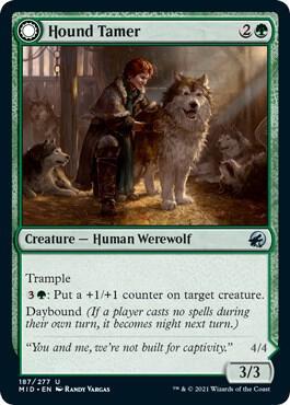 Hound Tamer & Untamed Pup [Foil] #187