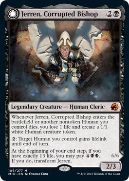 Jerren, Corrupted Bishop & Ormendahl, the Corrupter [Foil] #109