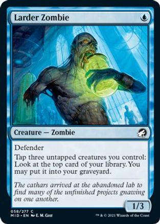 Larder Zombie [Foil] #58