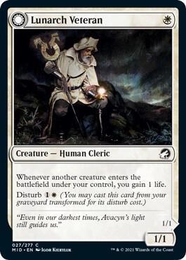 Lunarch Veteran & Luminous Phantom [Foil] #27
