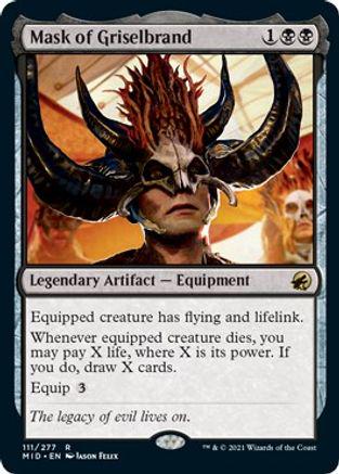 Mask of Griselbrand [Foil] #111