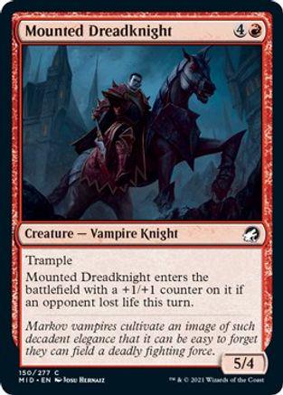 Mounted Dreadknight #150