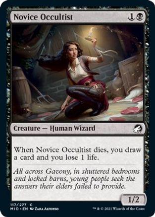 Novice Occultist [Foil] #117