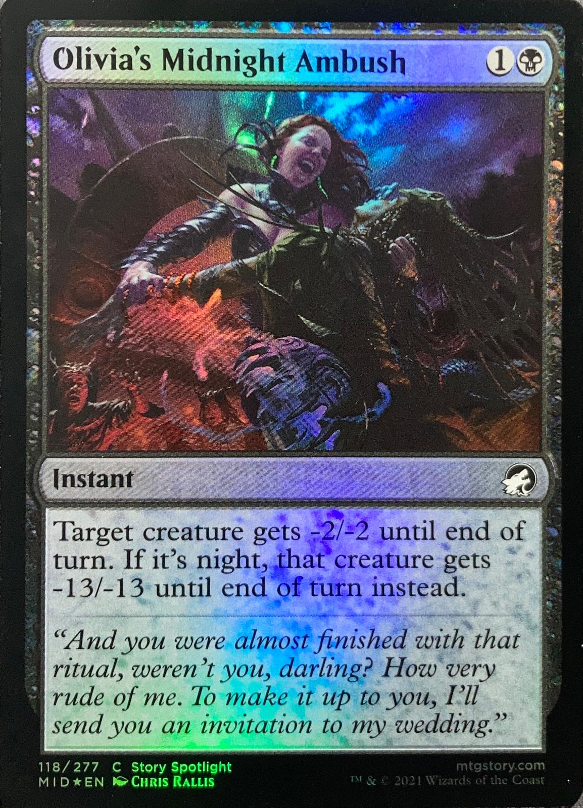 Olivia's Midnight Ambush [Foil] #118