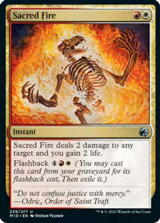 Sacred Fire [Foil] #239
