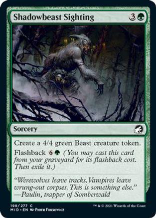 Shadowbeast Sighting [Foil] #198