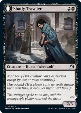 Shady Traveler & Stalking Predator [Foil] #120