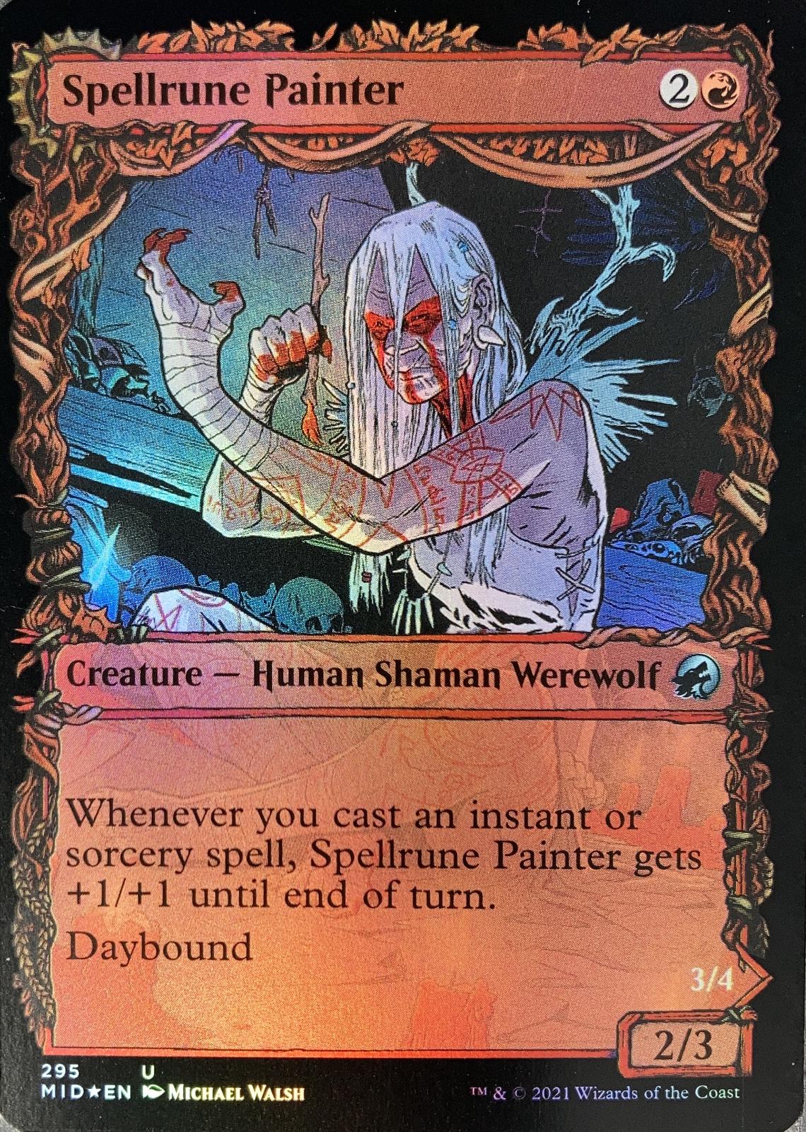 Spellrune Painter & Spellrune Howler [Showcase Foil] #295