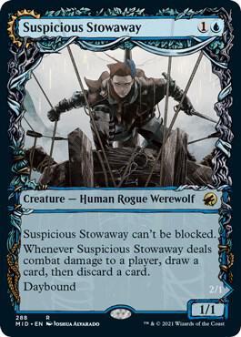 Suspicious Stowaway & Seafaring Werewolf [Showcase] #288