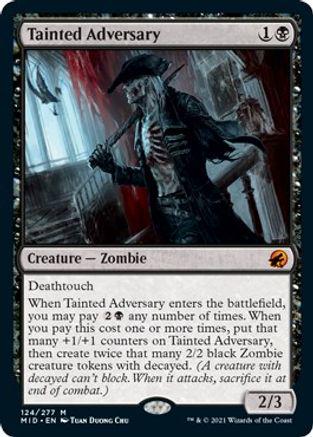 Tainted Adversary [Foil] #124
