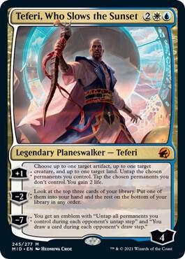 Teferi, Who Slows the Sunset [Foil] #245