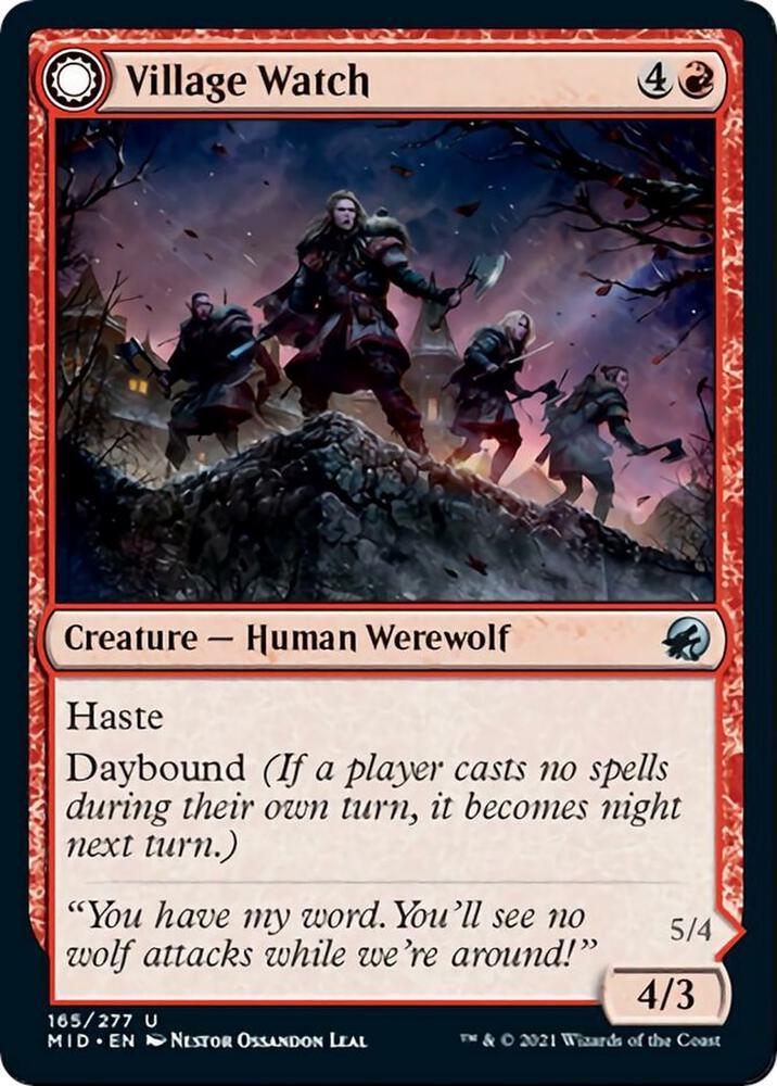 Village Watch & Village Reavers [Foil] #165